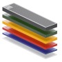 Bauheld Verglasungsklötze 20x100mm, 300er Set in verschiedenen Farben und Stärken für Fenster-Zubehör.