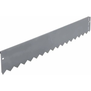 Bellissa Rasenkante Serra, verzinkt, für gerade und geschwungene Rasenflächen.