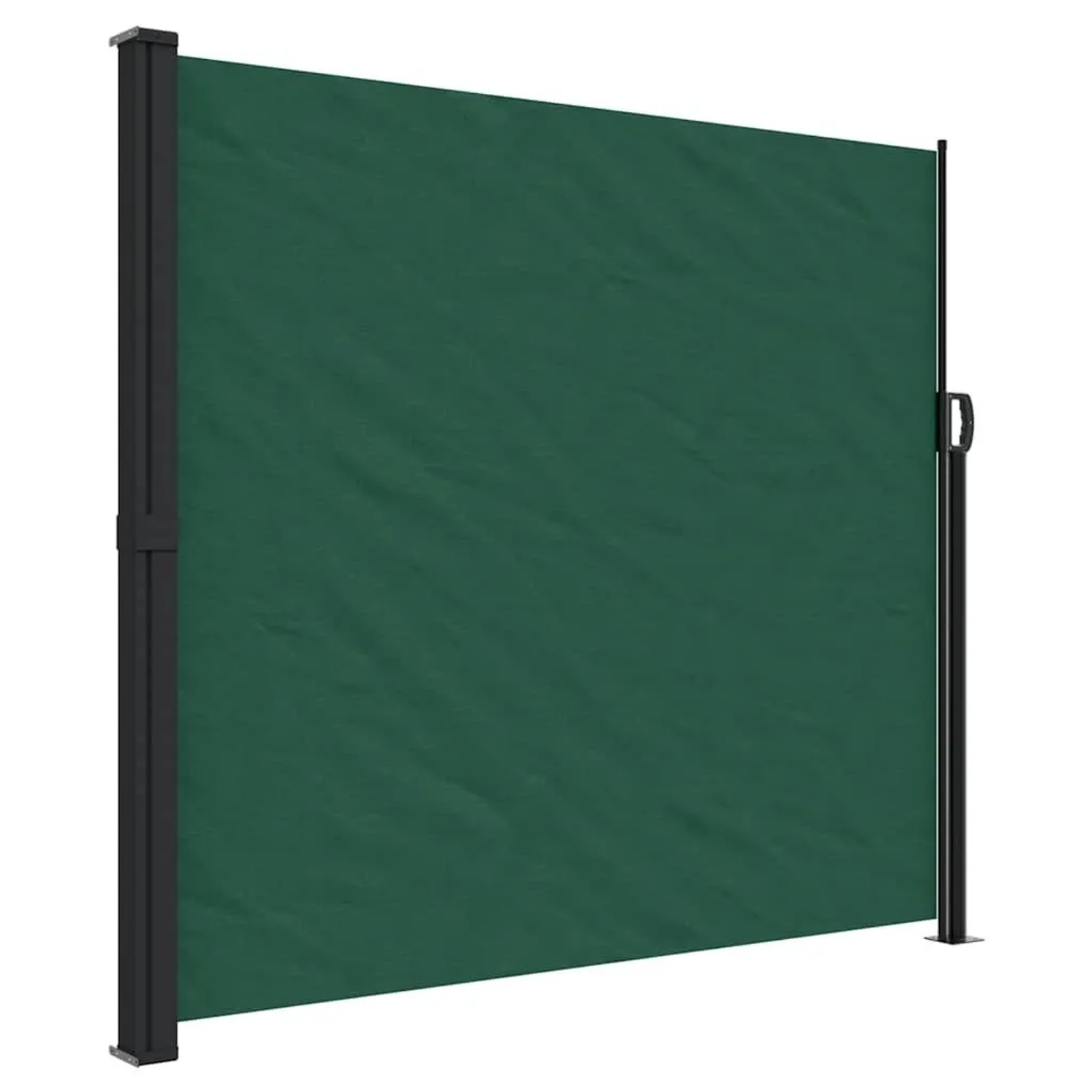 vidaXL Seitenmarkise Ausziehbar Dunkelgrün 180x300 cm 4004350