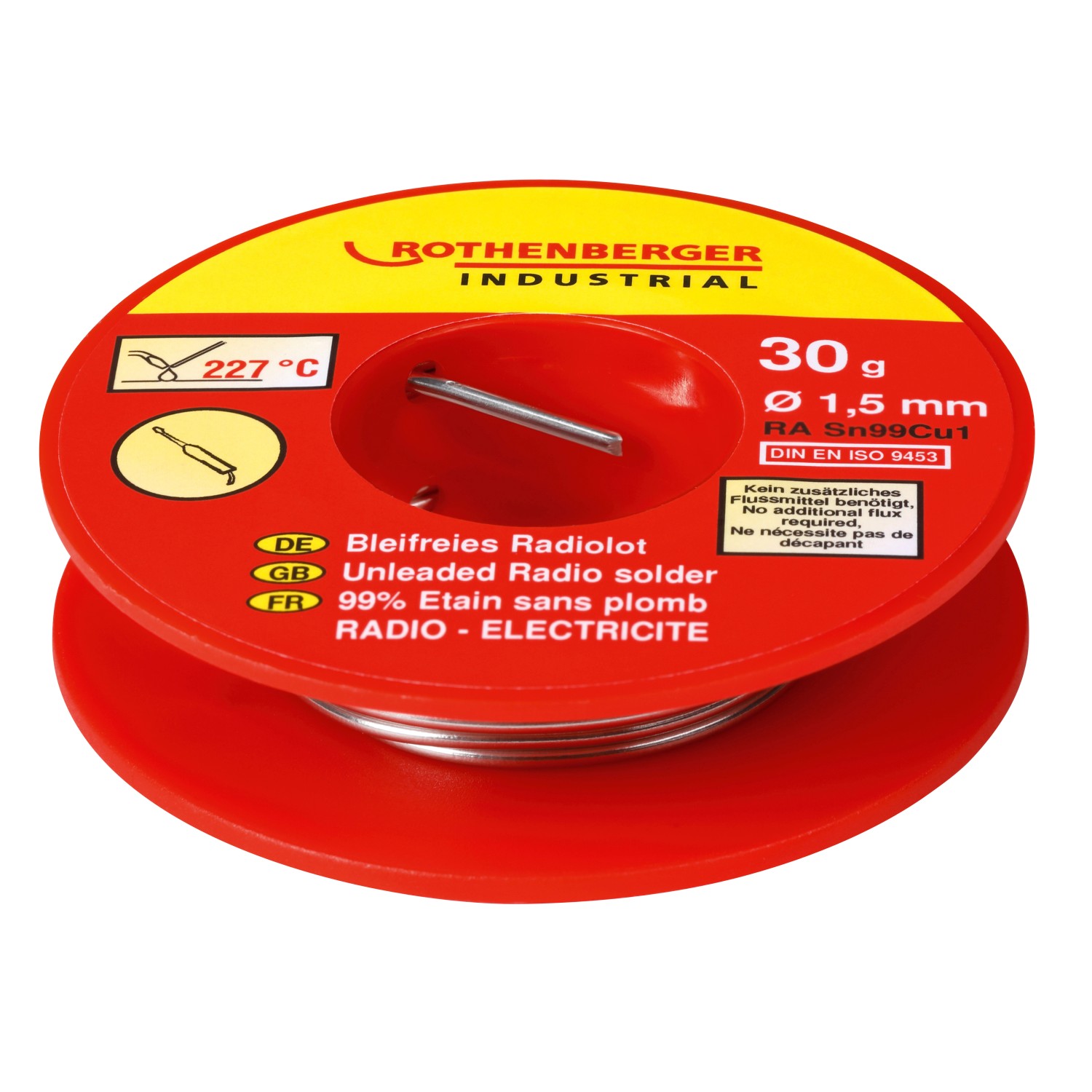 Rothenberger Industrial Bleifreies Radiolot 30g