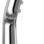 baliv Handbrause HBR-120.270, verchromt/schwarz, mit Antikalk-Noppen.