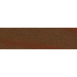 Holzstück, gebeizt mit Clou Pulverbeize Nussbaum Mittel, Farbton Nussbaum.