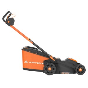 YARD FORCE Akku-Rasenmäher LM C40B-EU mit Siebenfacher Schnitthöhenverstellung