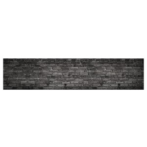 MySpotti Küchenrückwand Profix Cucina Nero, 270x60 cm, Stein Anthrazit Optik.