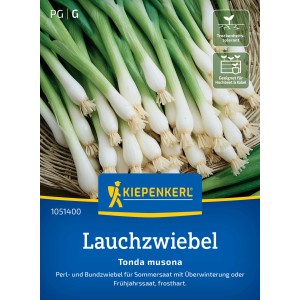 Kiepenkerl Winterlauchzwiebel Tonda musona Samen, geeignet für Hochbeet & Kübel.