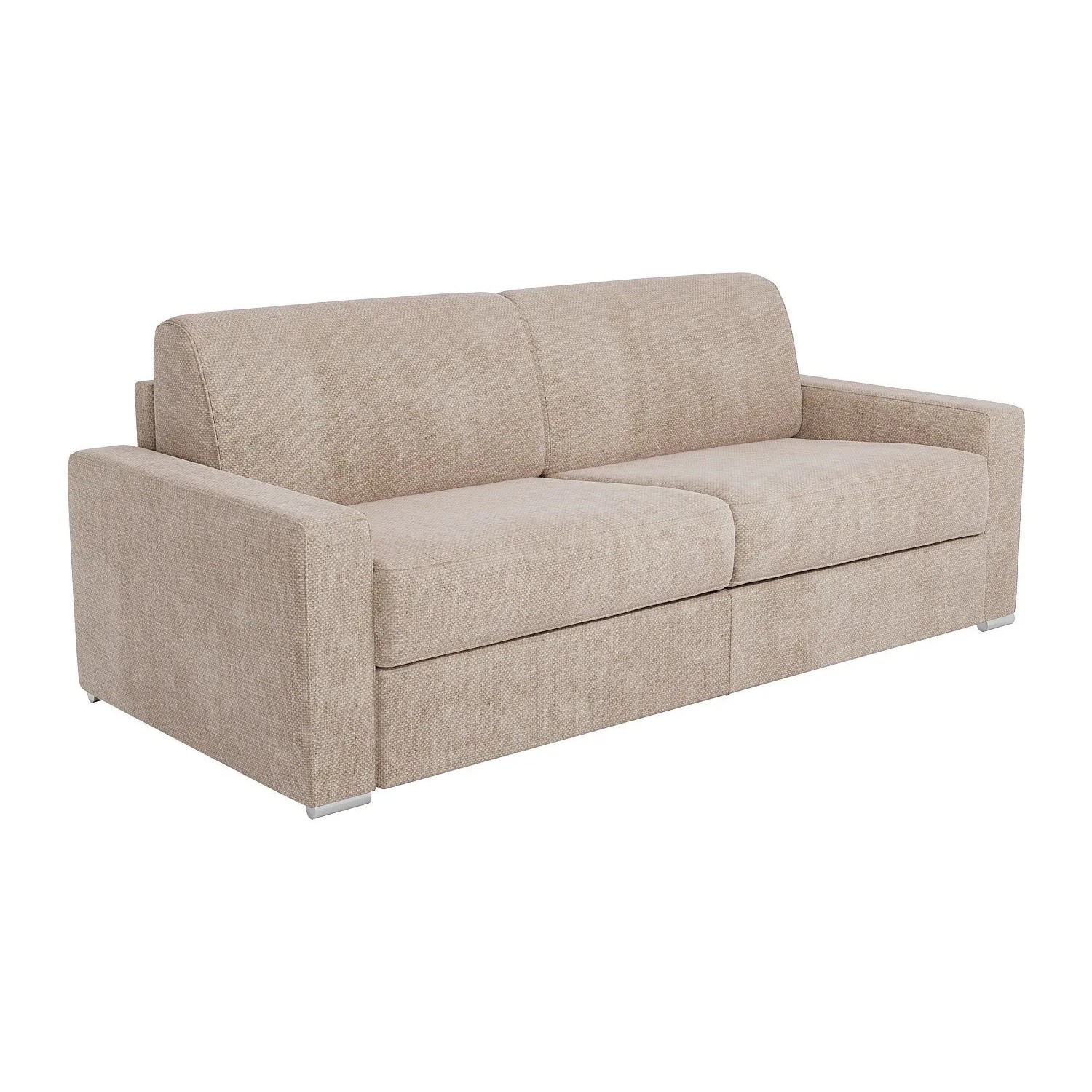 Vente-unique Schlafsofa Calito Beige 216 cm