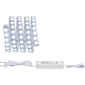 Paulmann MaxLED 500 Basis-Set mit LED-Streifen, 1,5 m, Tageslichtweiß und Netzteil.