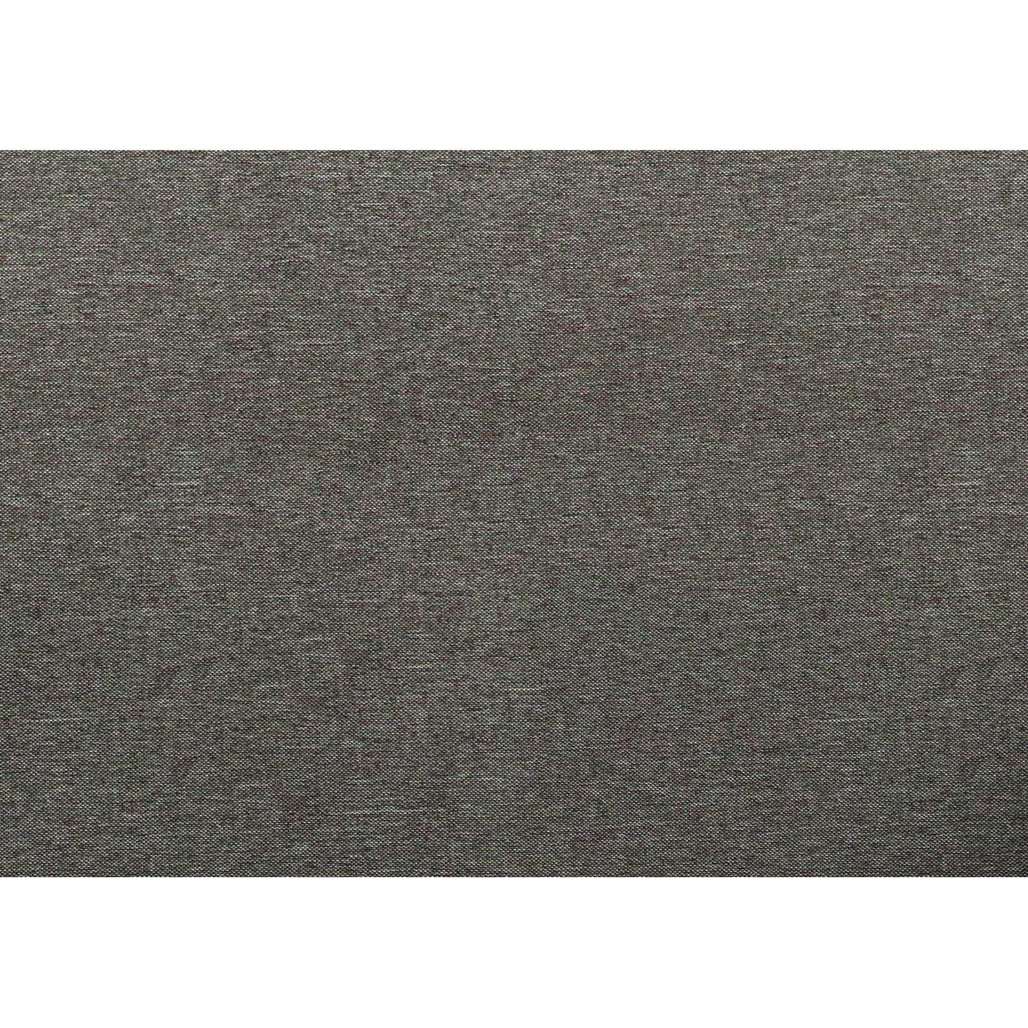 Detailaufnahme: Anthrazitfarbene Polyspun-Bespannung des Gartenstuhls Pacora. Strukturierter Stoff.