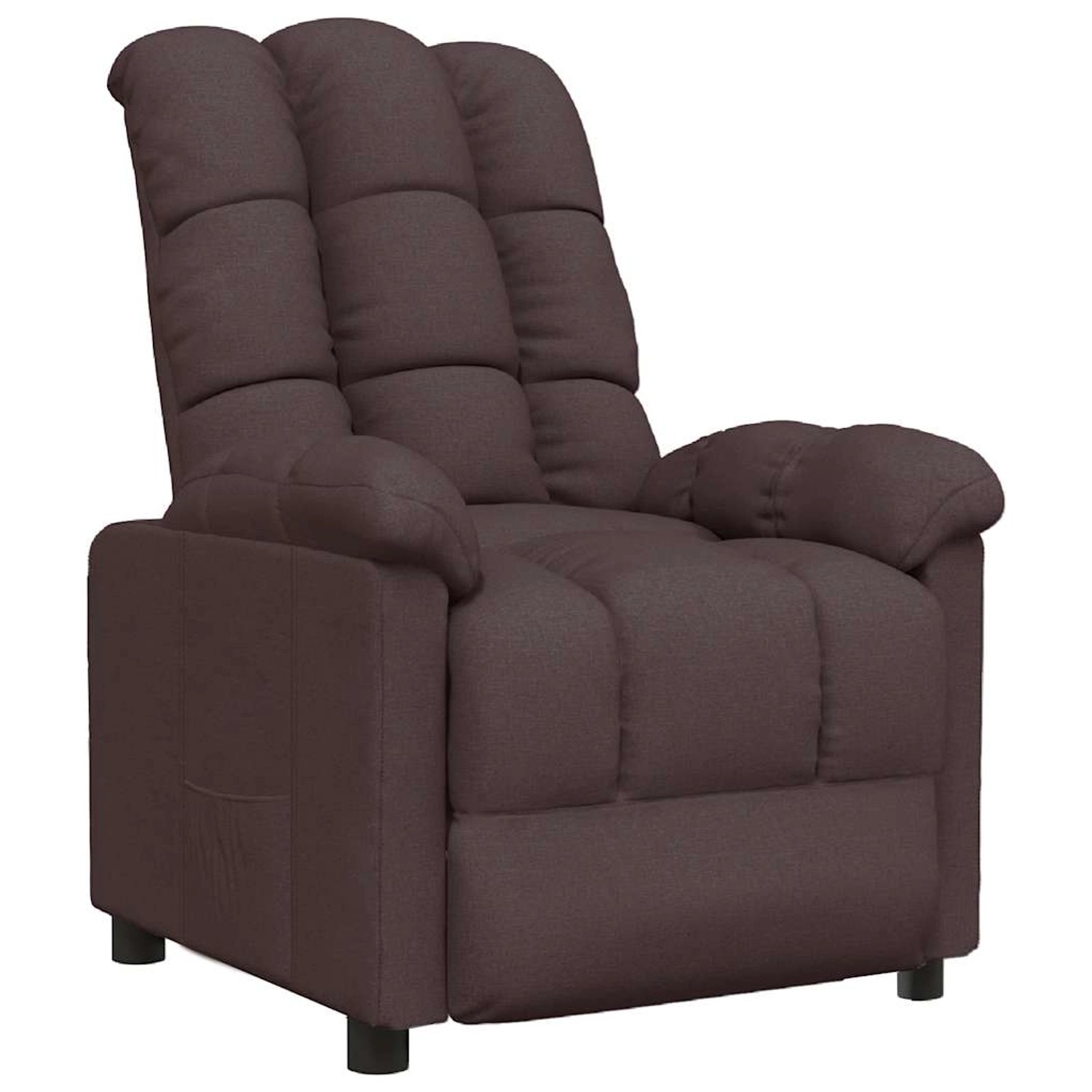 vidaXL Relaxsessel Dunkelbraun Stoff 289801 günstig online kaufen