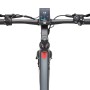 TELEFUNKEN UH220 E-Bike: Lenkeransicht mit Display, Bremsen und ergonomischen Griffen.