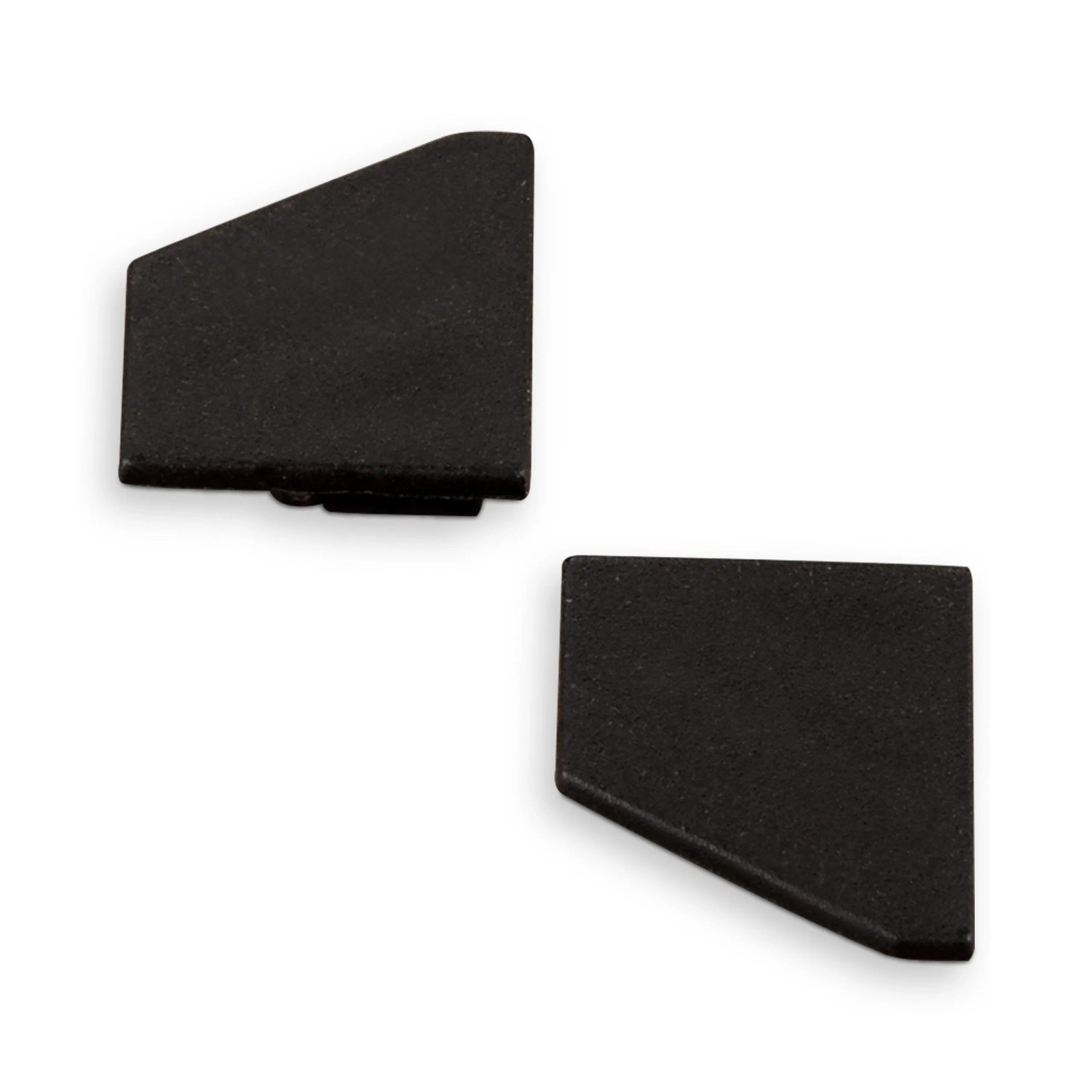 SOTECH Endkappenset Schwarz für LED Eck Profil 66