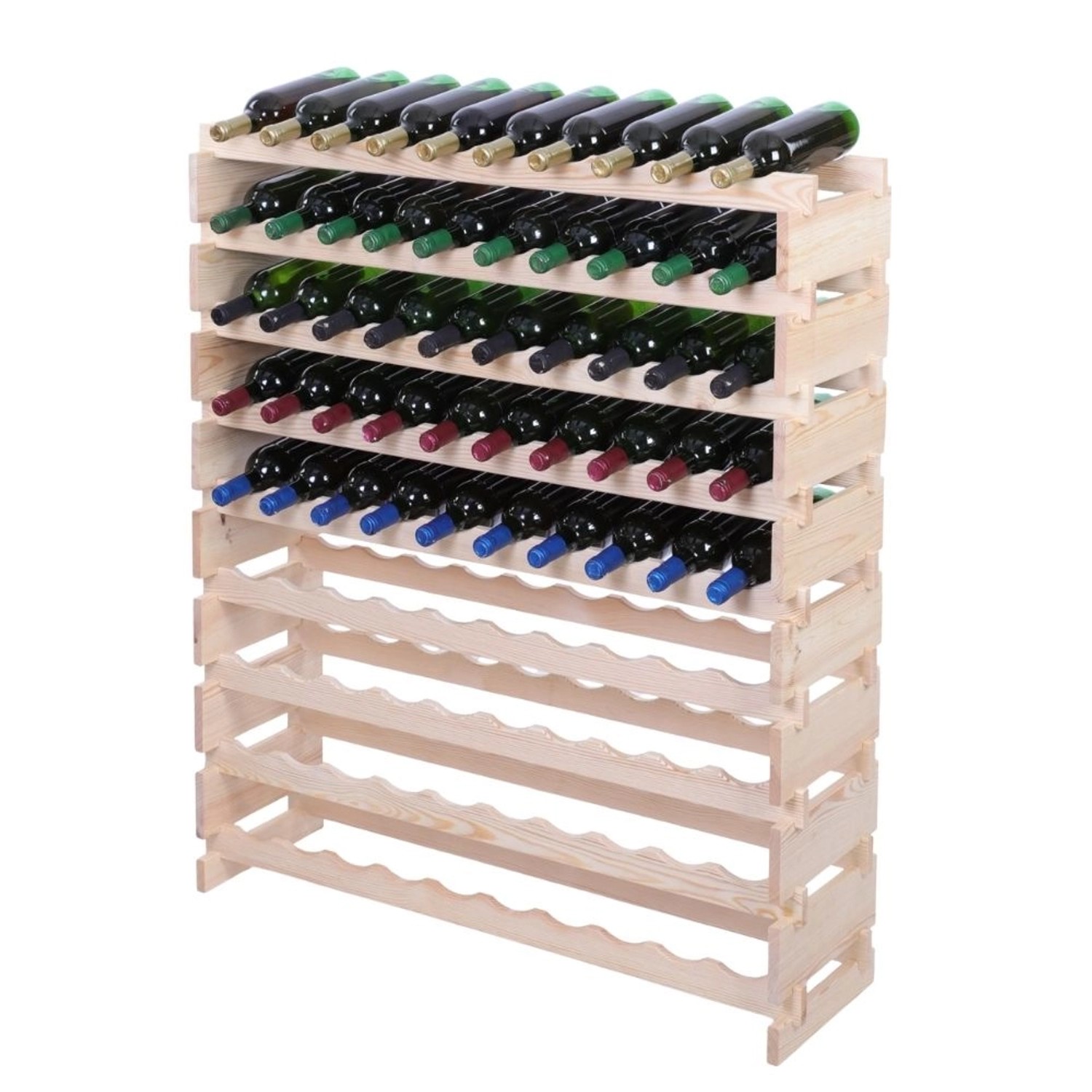PROREGAL Weinregal VINOTECA FLEX PRO HxBxT 121x103x28cm 90 Flaschen Auf 9 E günstig online kaufen
