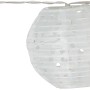Solar-Lichterkette Fiuggi mit weißen Lampions und warmweißen LEDs.
