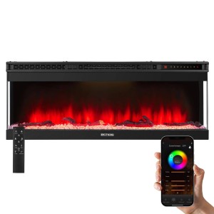 Echos Eco-3510 Elektrokamin (1500 W) mit WiFi und App-Steuerung.