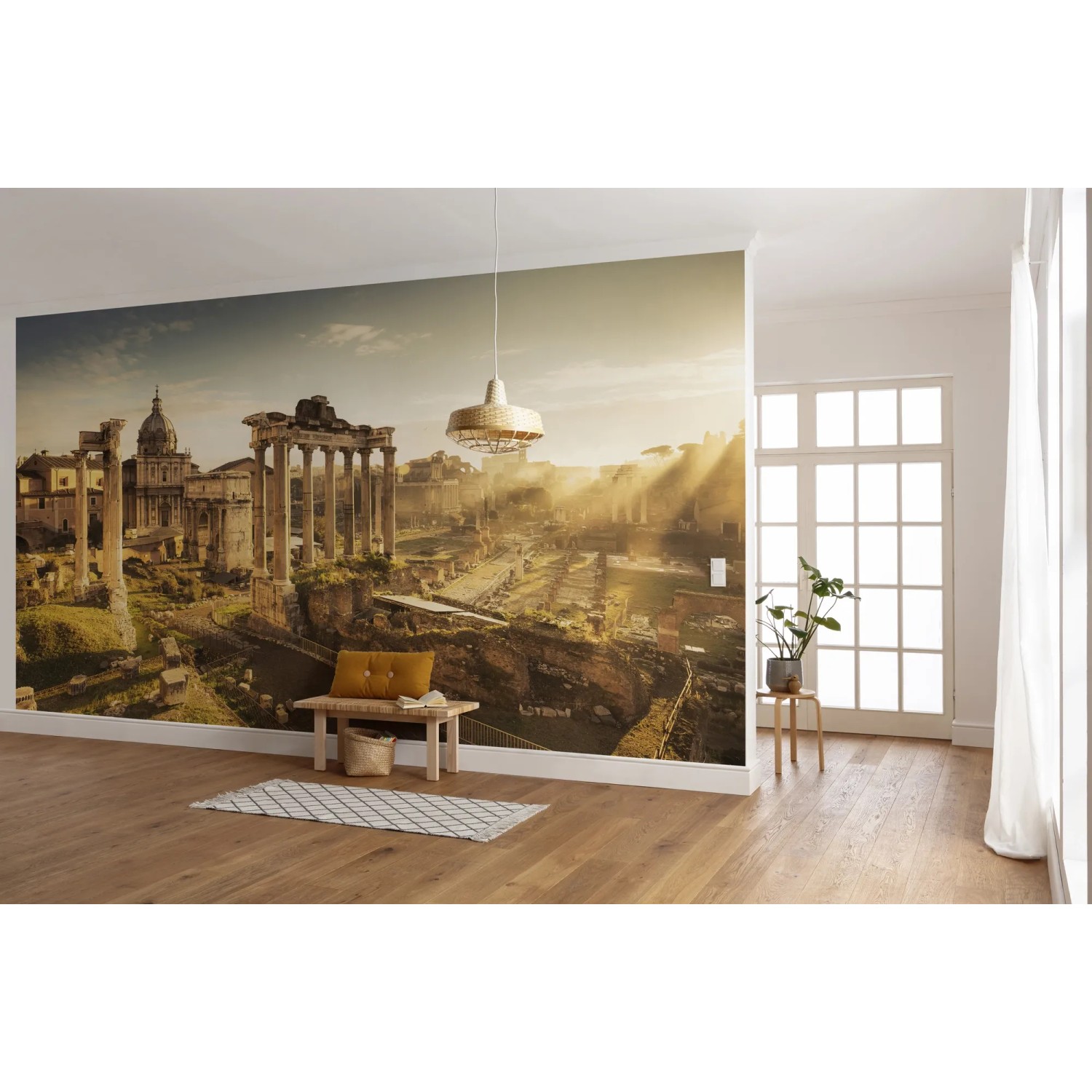 Vlies Fototapete mit Motiv Forum Romanum, 500x280 cm, für Wandgestaltung.