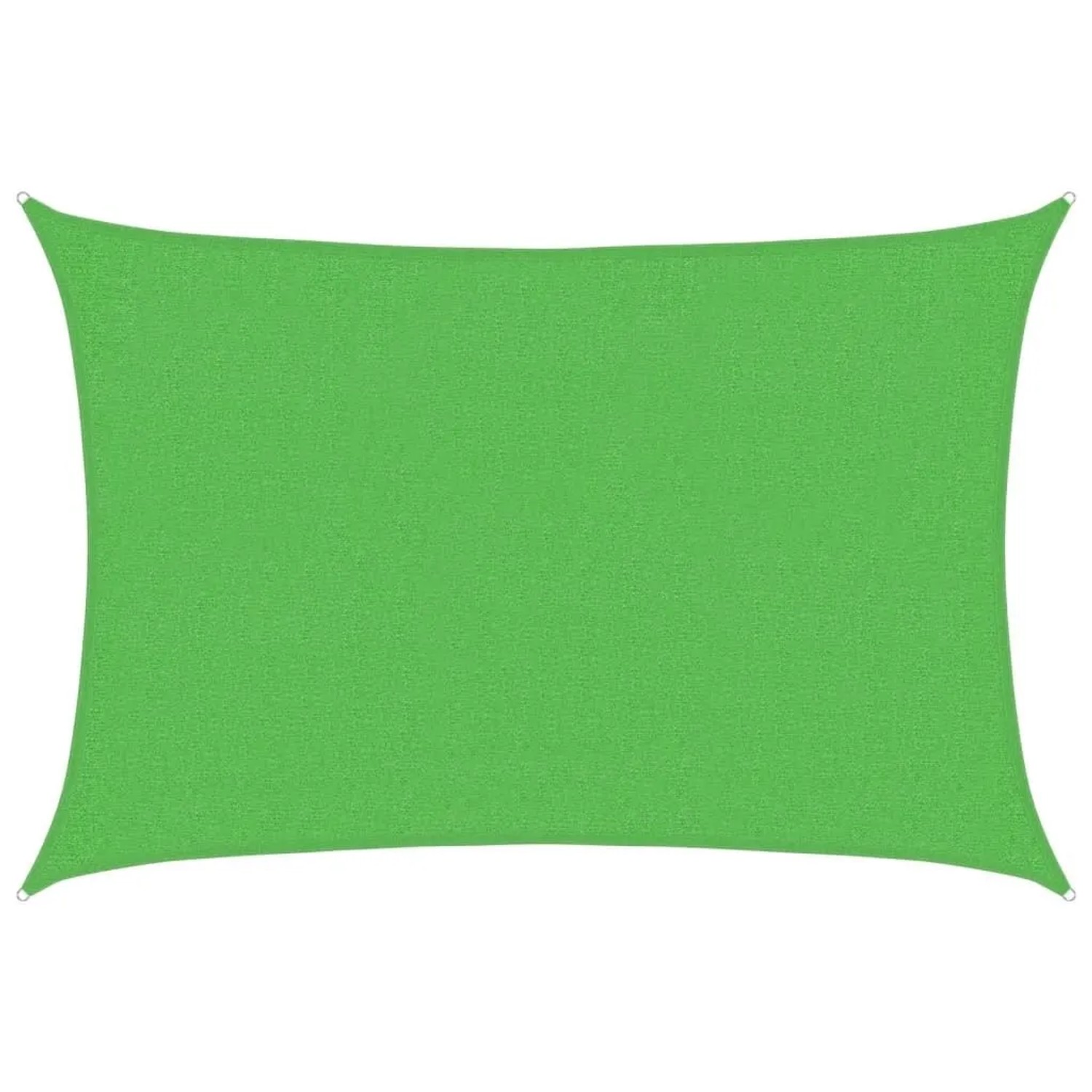 Furnicato Sonnensegel 160 G m² Hellgrün 2x25 M Hdpe
