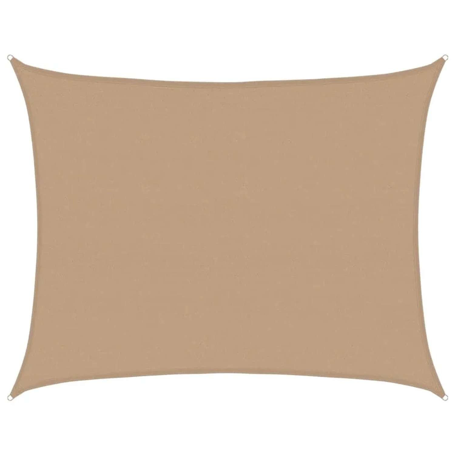 Furnicato Sonnensegel 160 G M² Taupe 6x8 M Hdpe