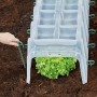Garantia Bodenanker-Set zur Fixierung des Sunny Pflanztunnels im Gartenboden.