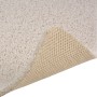 Weiße baliv Duschmatte Hydro Wonder (40x60 cm) mit rutschfester Unterseite für Bad und Dusche.