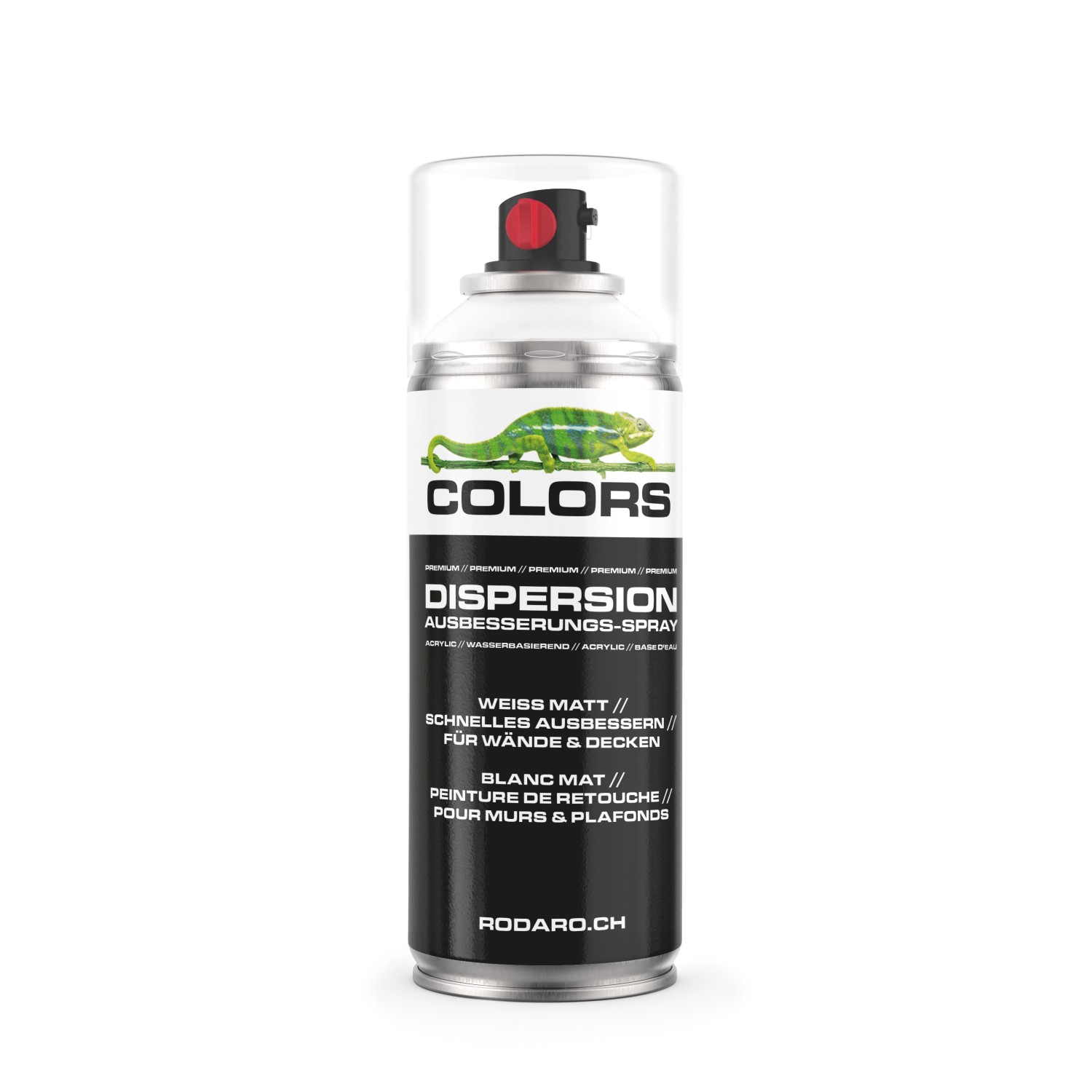 COLORS Dispersion Ausbesserungsspray Weiss 150ml Spraydose