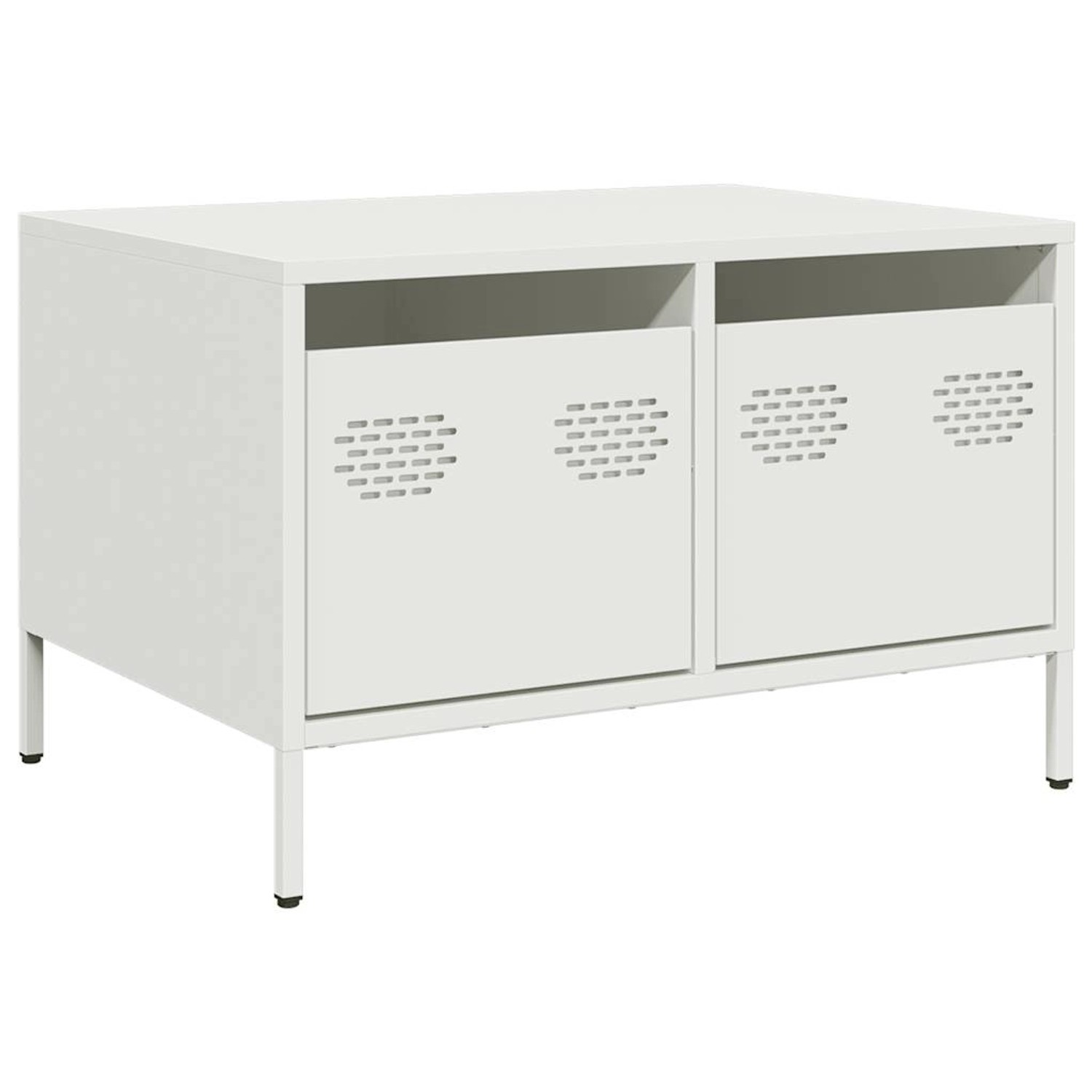 vidaXL TV-Schrank Weiß 68x50x43,5 cm Kaltgewalzter Stahl 851243 günstig online kaufen