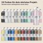 COSMOS LAC Kreidefarbe Spray Chalk Effect  Hochwertige Chalky Kreidesprühfarbe Farbspray  Spray Paint Farbe Kaugummirosa_4
