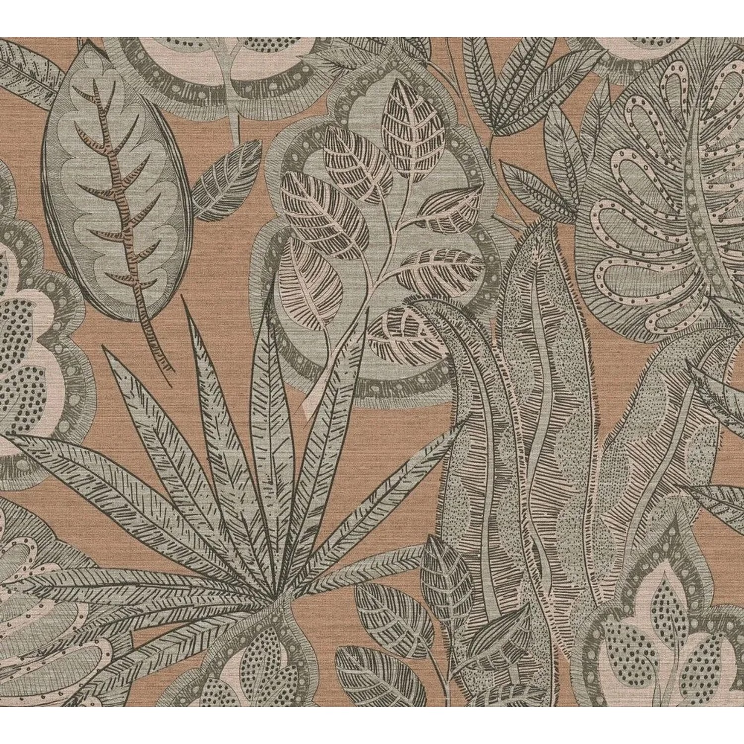 Tadessi Tapete Floral M1-No.10949 Vliestapete in Rosa