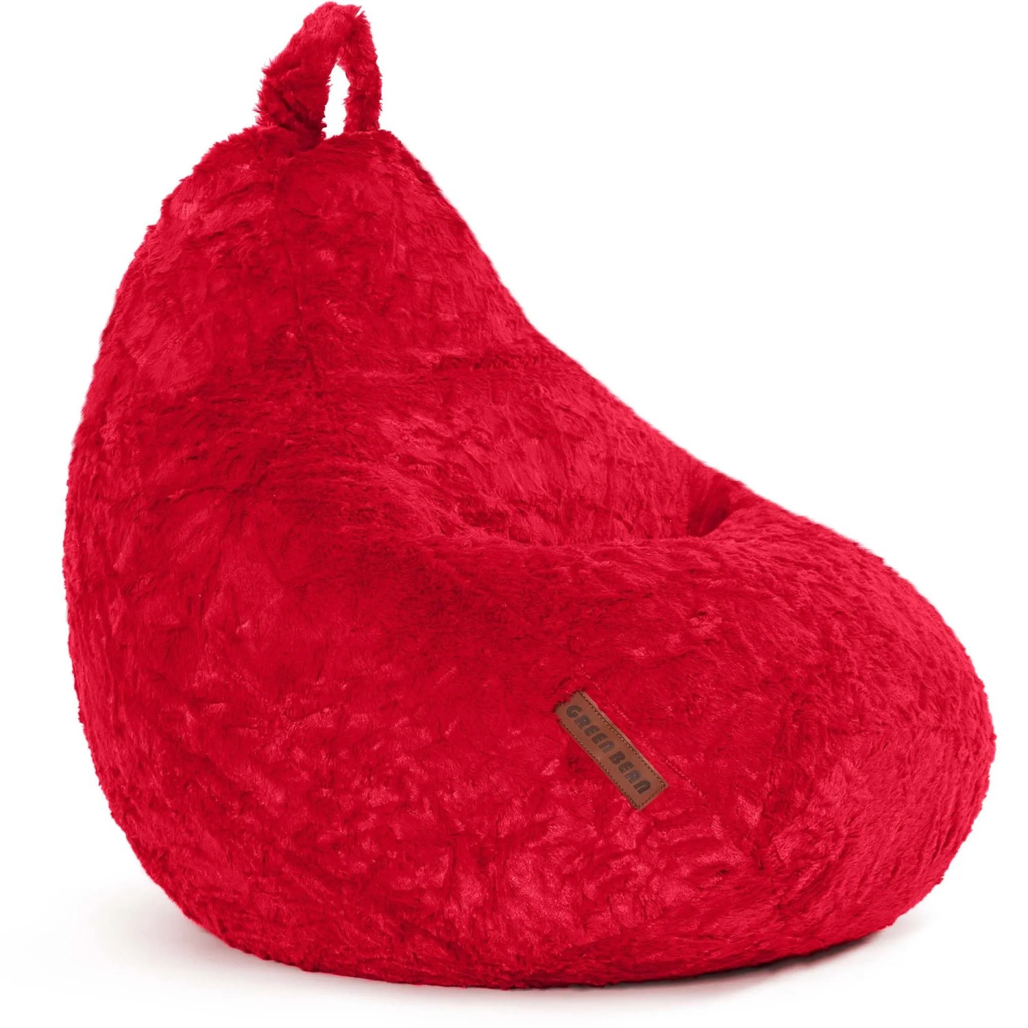 Green Bean Kindersitzsack Pup 45 x 45 x 60 cm Waschbarer Bezug Rot