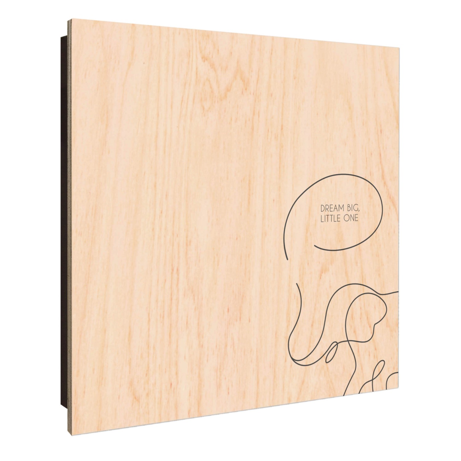 Banjado Großer Schlüsselkasten Holz 30x30cm Schwarz Scharnier Links 50 Hake günstig online kaufen