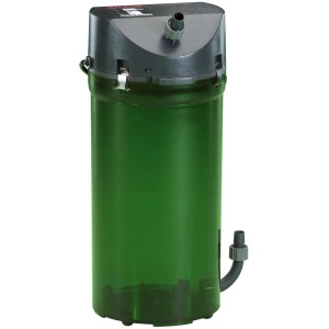 Eheim Classic 250 Außenfilter für Aquarien, grün-grau, mit Zubehör.