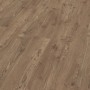 Wasserfestes, braunes Egger NatureSense Aqua Laminat (10 mm) in Eichenoptik.