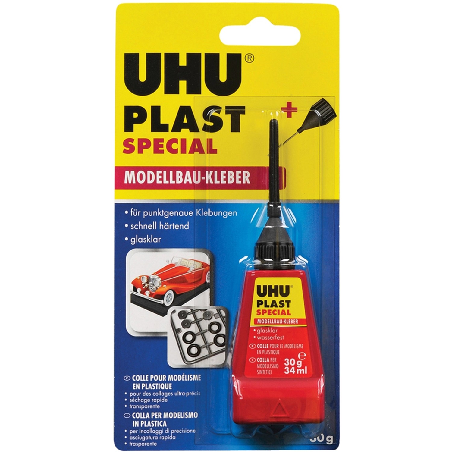 Uhu Plast Special Modellbau-Kleber Transparent 30 g