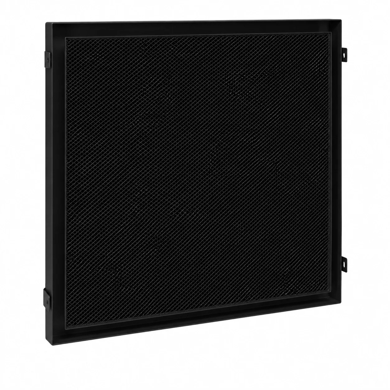 Subtiel Luftgitter Open Air 007 XXL UnderCover Front Putzträgerplatte 600 x 600 mm Schwarz