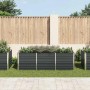 vidaXL Garten-Hochbeet Anthrazit 240 x 80 x 77 cm Verzinkter Stahl 45726_3
