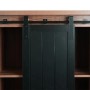 MCW Schrank K75 Braun: Schubladenkommode mit Schiebetür und 8 Fächern.