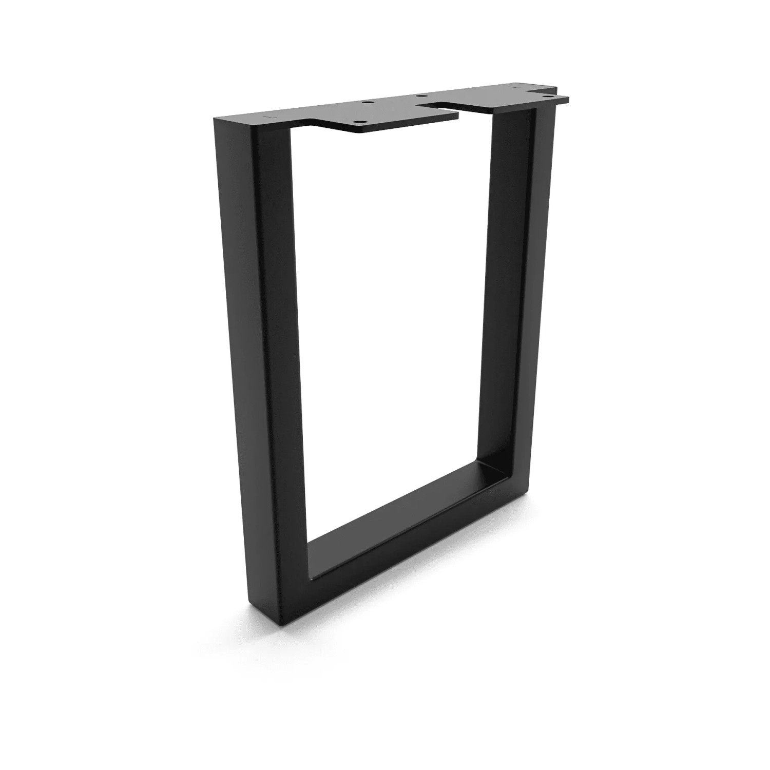 HEVVA Möbelbein GRAZ 25 cm Hoch 20 cm Tief 1 Stück Schwarz