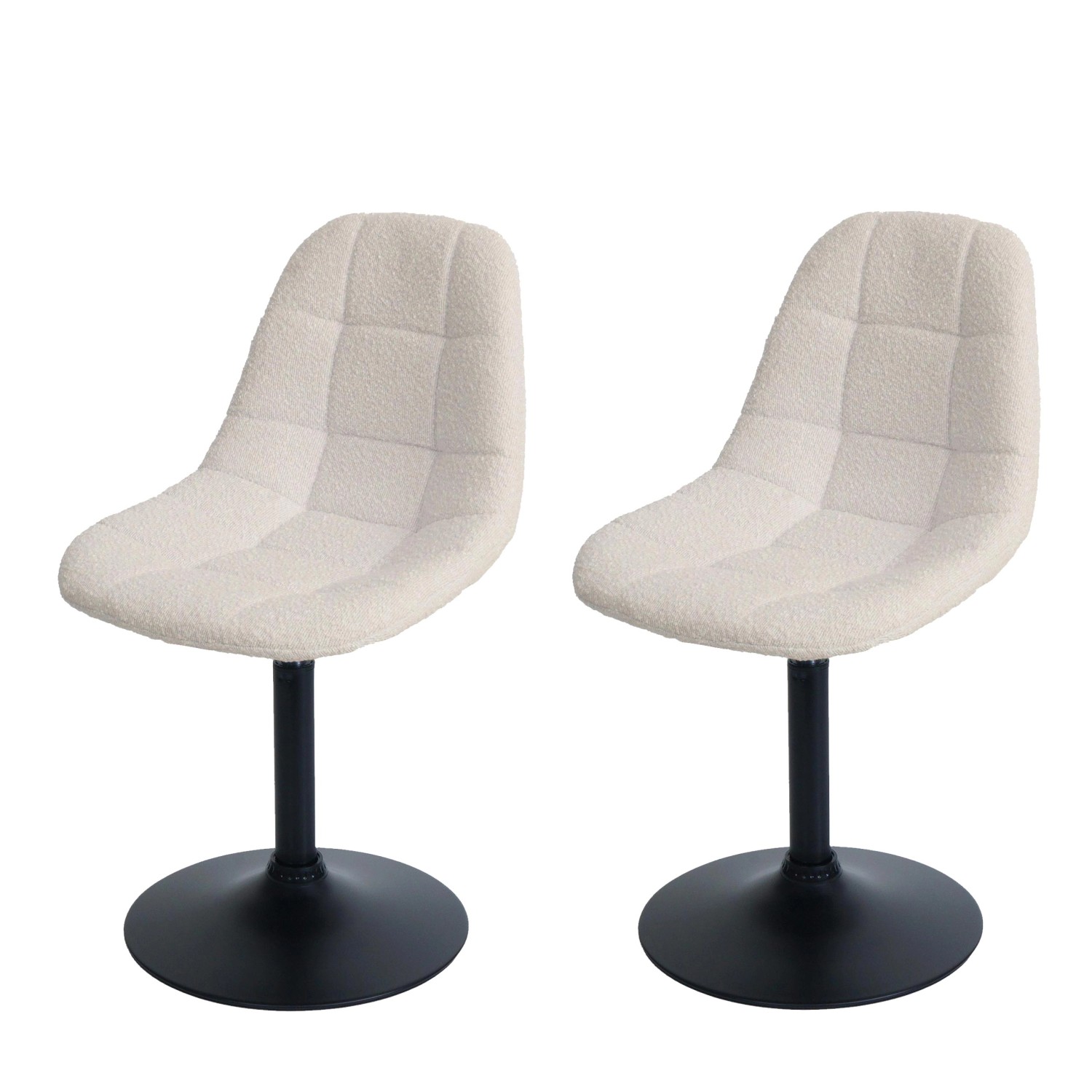 MCW Esszimmerstuhl A60 2er-Set Beige günstig online kaufen