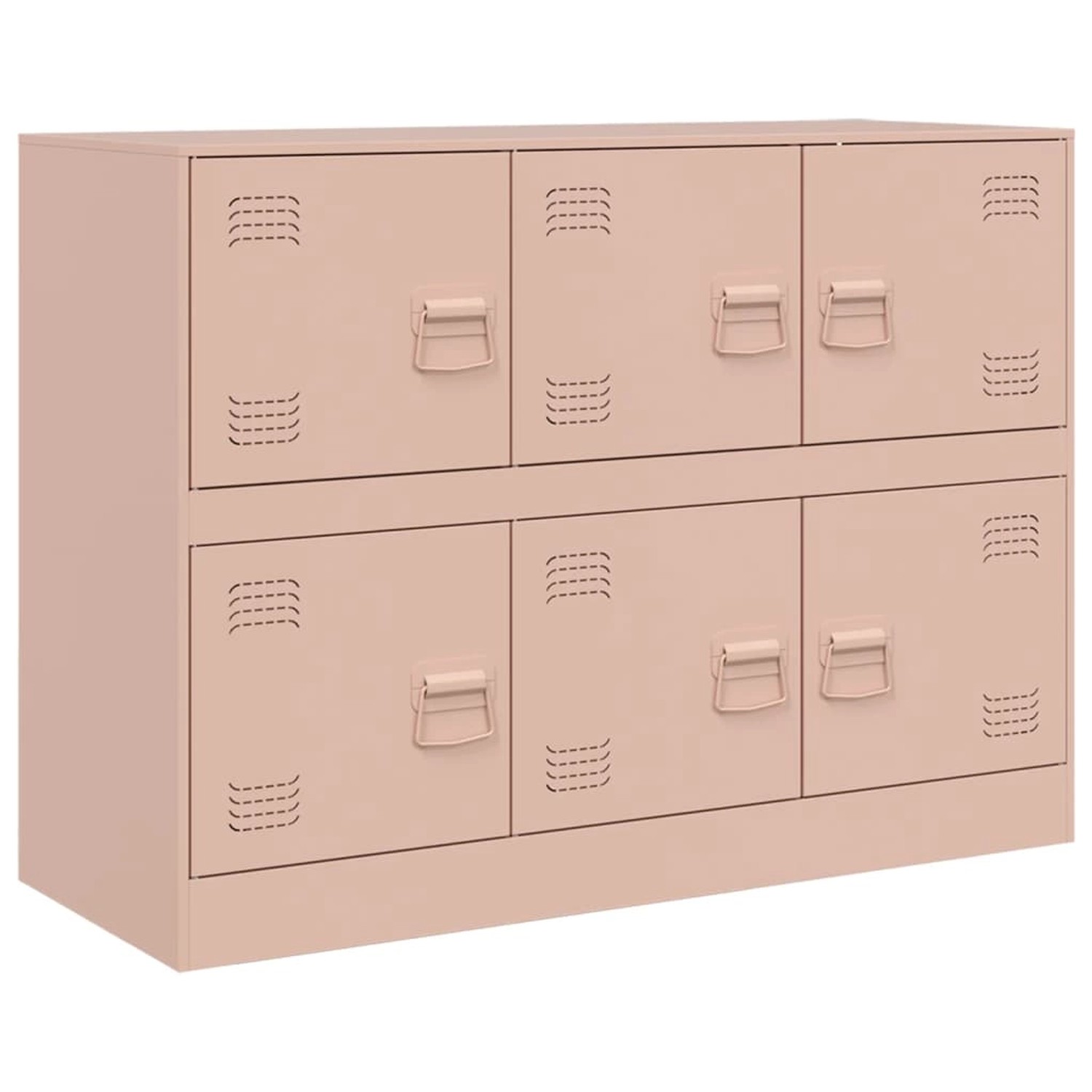 vidaXL Sideboard Rosa 99x39x73 cm Stahl 841794 günstig online kaufen