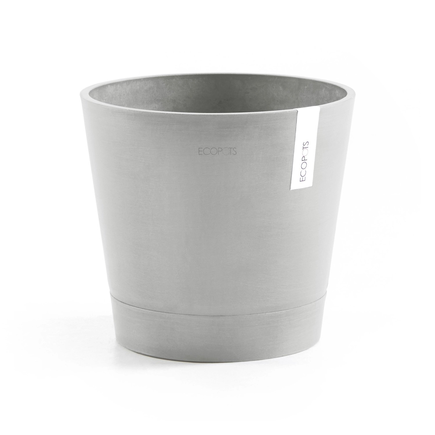 ECOPOTS Blumentopf "VENICE White Grey", BxTxH: 30x30x26 cm günstig online kaufen