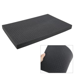 HMF 1456-40 Rasterschaumstoff Würfelschaum 345 x 550 mm Double-Size Koffereinlage Tabletop Höhe 40 mm