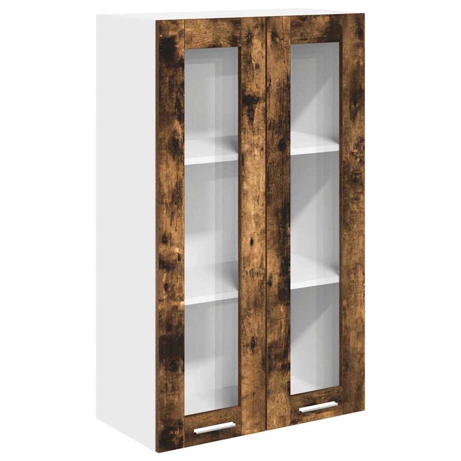 vidaXL Hängeschrank mit Tür Riga Geräucherte Eiche 60 x 31 x 100 cm 884390 günstig online kaufen