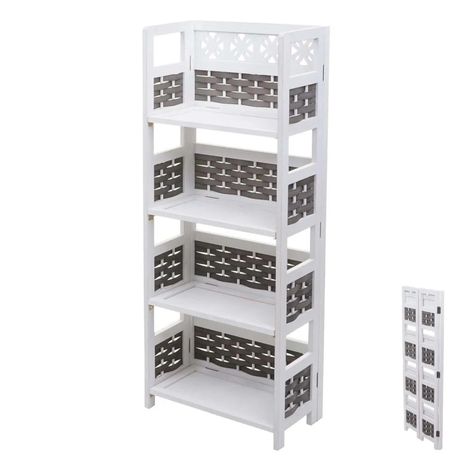 MCW Regal K86 Weiß Geflecht Grau