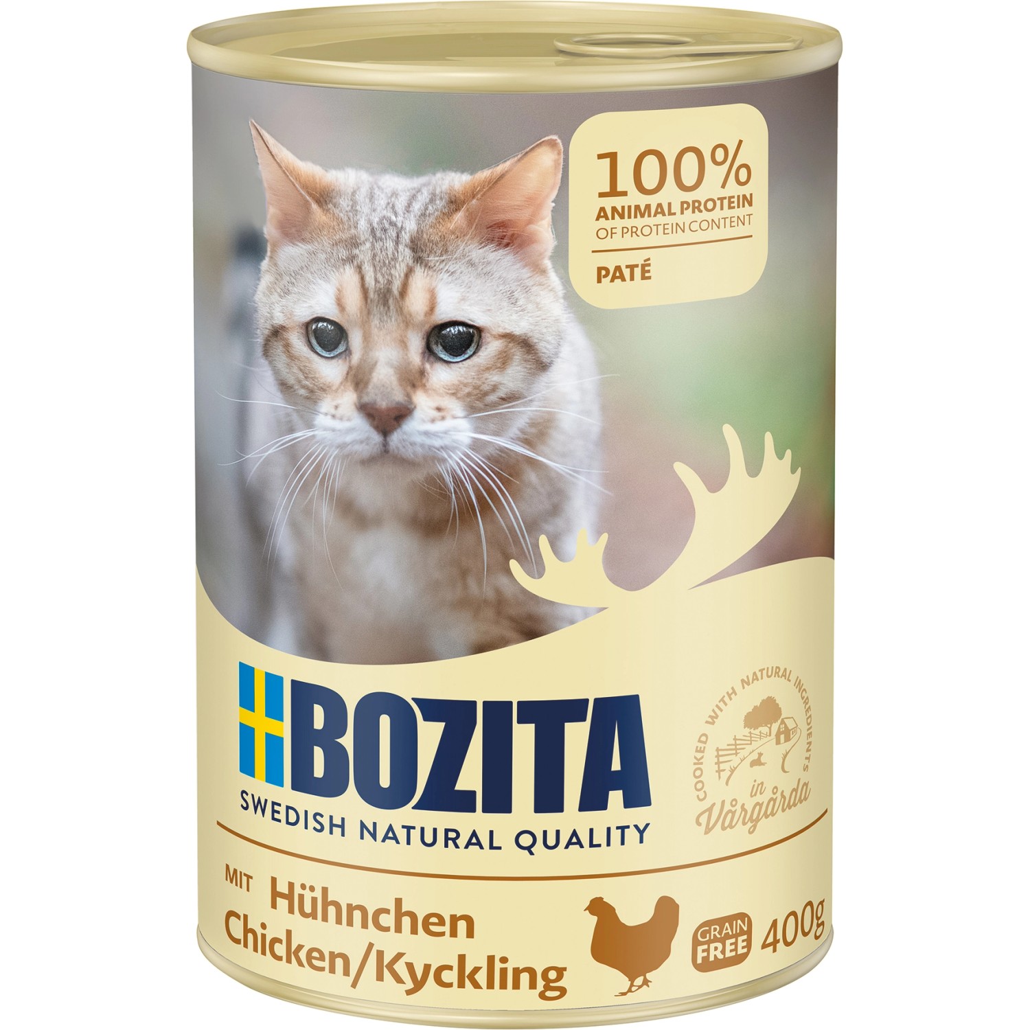 Bozita Katzen-Nassfutter Paté mit Hühnchen 400 g