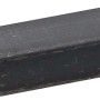 Arcansas Vierkantstange aus Stahl, 10x10x2000 mm, robust und vielseitig einsetzbar.