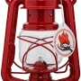 Rote Feuerhand Sturmlaterne Baby Special 276 aus Stahlblech für Camping & Outdoor.