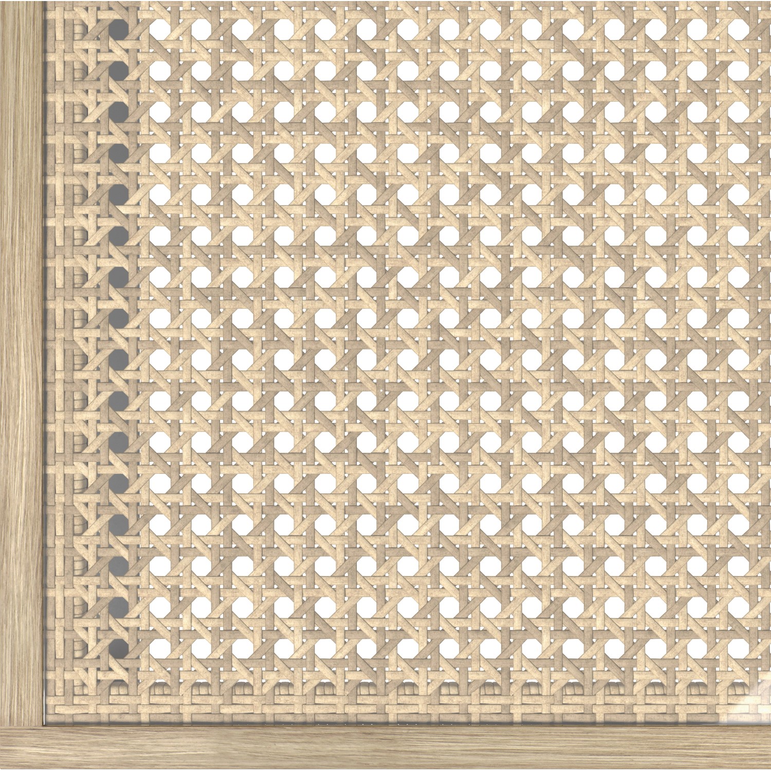 Detailaufnahme Rattangeflecht und Aluminiumrahmen des Lounge-Set Calora, Gartenmöbel.