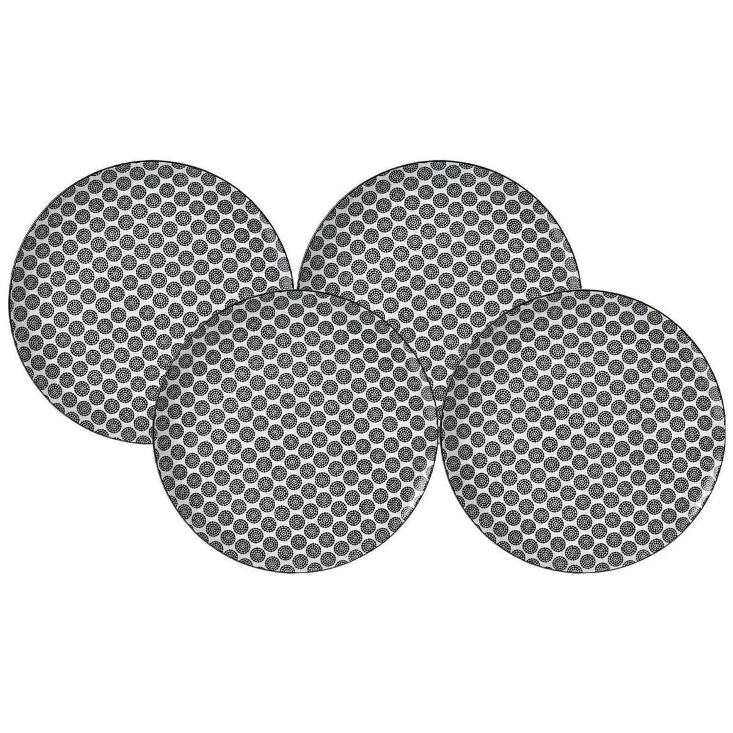 Ritzenhoff & Breker Takeo Circles Speiseteller 26,5 cm 4er Set