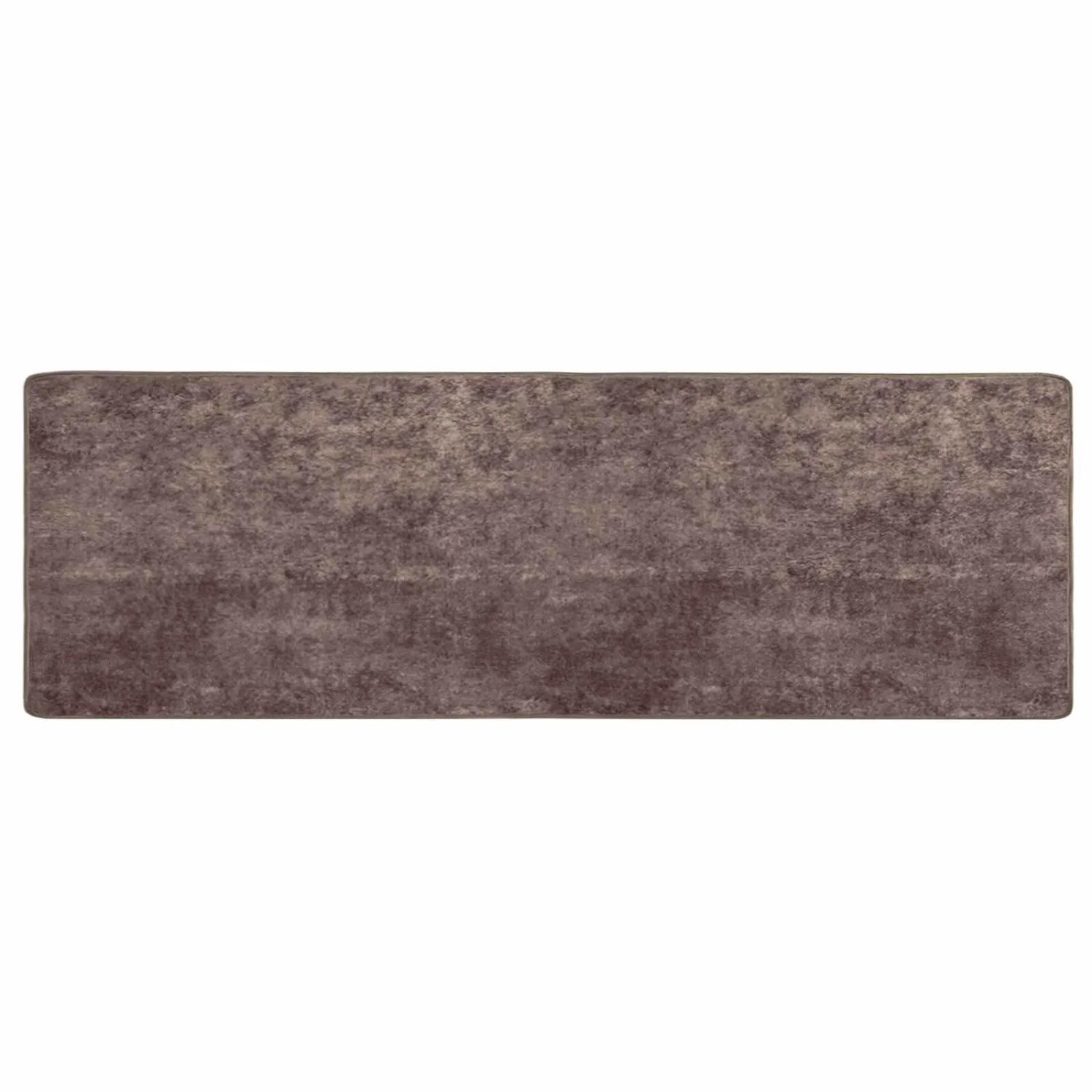 vidaXL Teppichläufer MARSA Grau 250 x 80 cm Polyester und PVC 42023193