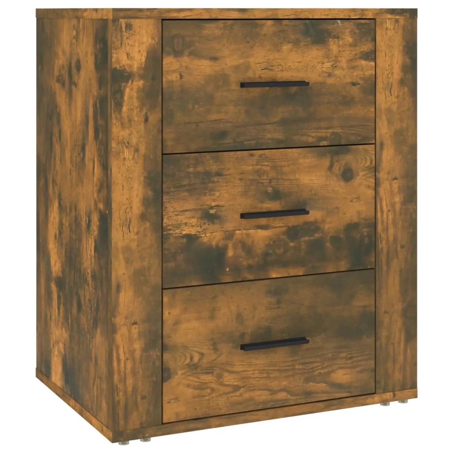 Vidaxl Nachttisch Räuchereiche 50x36x60 Cm Holzwerkstoff günstig online kaufen