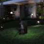 Paulmann Plug & Shine Rio Steckdosensäule mit Dämmerungssensor im Garten.